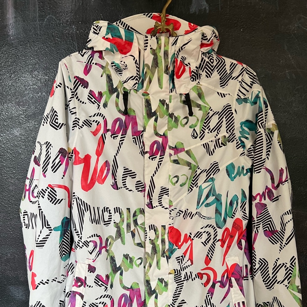 Volcom Cremini Script Stripe Snowboard Jacket 🏂❄️